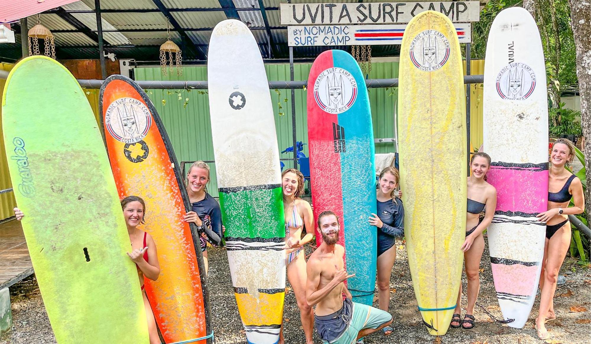Hostel Nomadic Surf Camp Uvita Exteriér fotografie